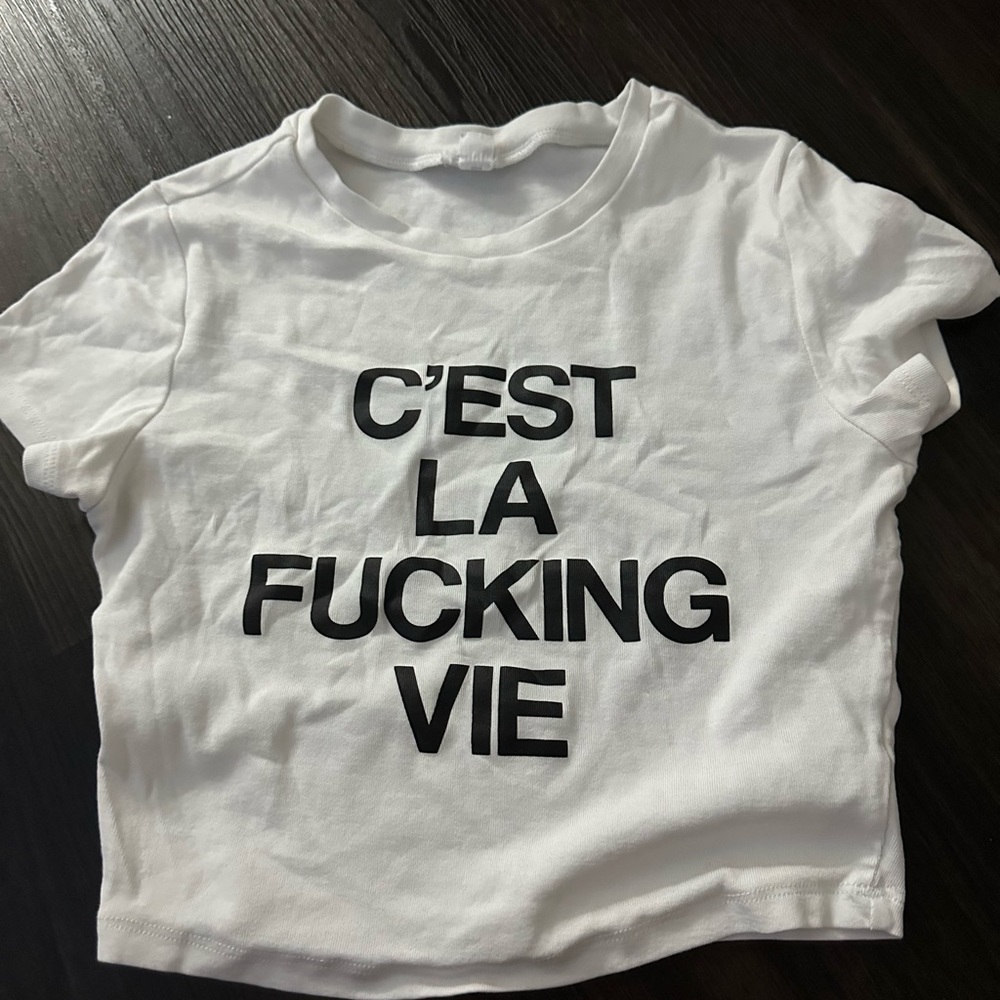 Garage baby tee
